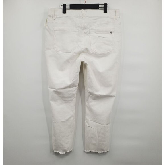 Democracy Ab Technology High Waist Raw Hem Jeans Women Plus Size 14W NWT DIRTY - Picture 7 of 16